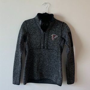 Women's Atlanta Falcons Half-Zip Pullover